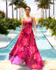 Floral Print Two Piece Swimsuit Set Floral Print Two Piece Swimsuit Set